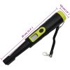 Metalldetektor pinpointer med LCD Display svart och gul vidaXL – miniatyr 7