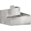 Metallkruka Galvaniserad Galvaniserad stål Medium Metallkruka vidaXL 60 x 60 x 50 cm – miniatyr 2