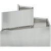 Metallkruka Galvaniserad Galvaniserad stål Medium Metallkruka vidaXL 60 x 60 x 50 cm – miniatyr 5