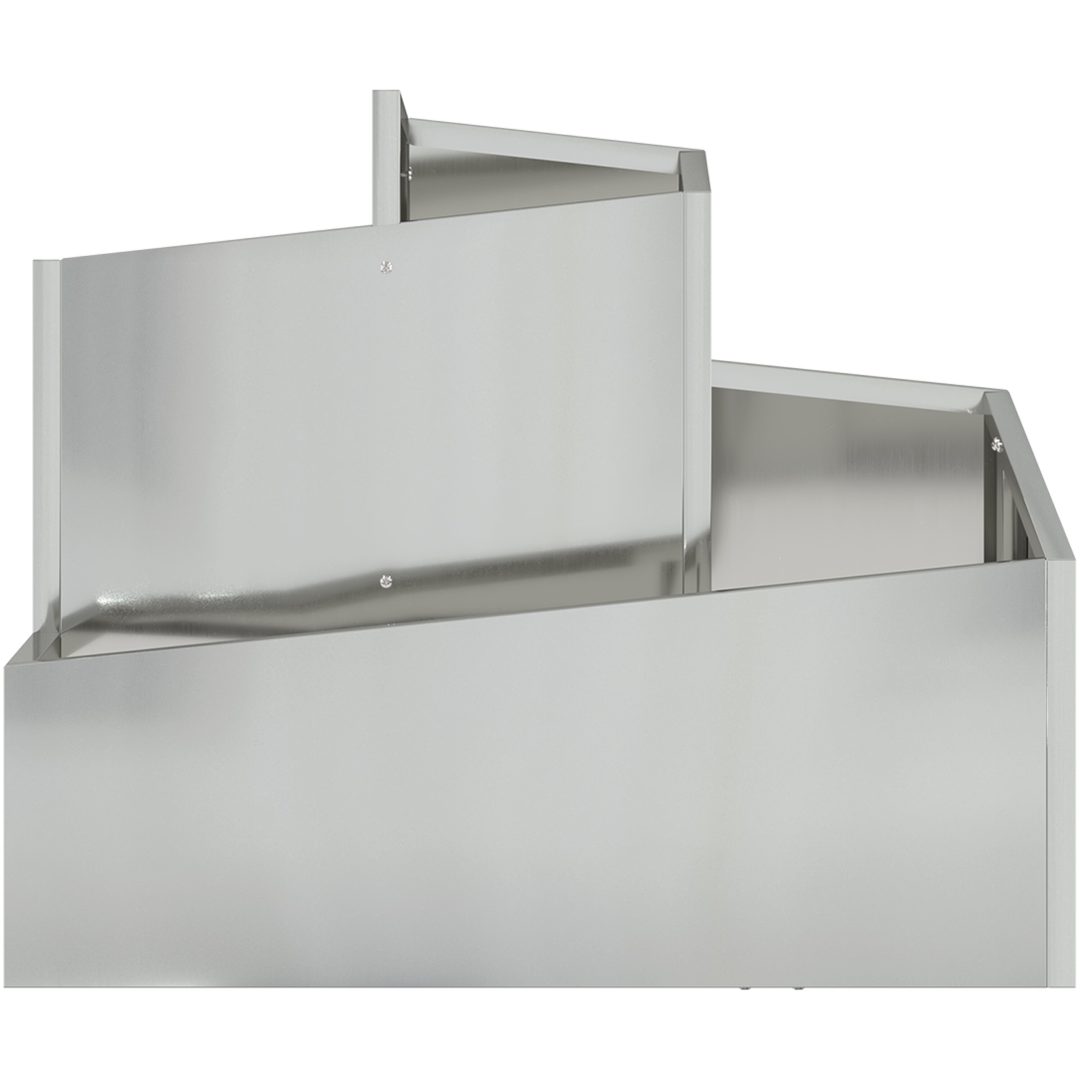 Metallkruka Galvaniserad Galvaniserad stål Medium Metallkruka vidaXL 60 x 60 x 50 cm – bild 5