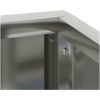 Metallkruka Galvaniserad Galvaniserad stål Medium Metallkruka vidaXL 60 x 60 x 50 cm – miniatyr 9