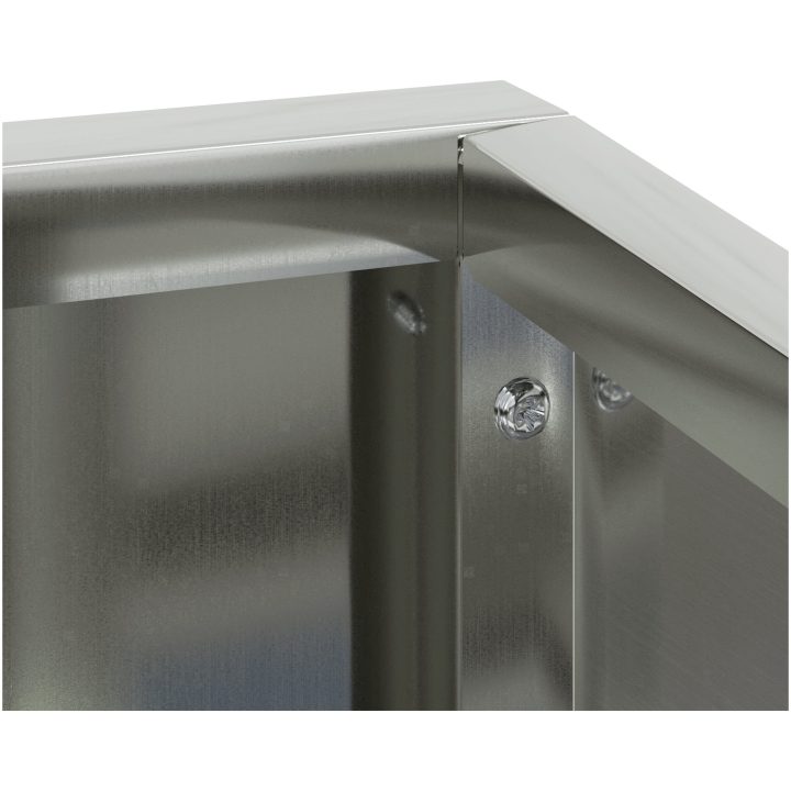 Metallkruka Galvaniserad Galvaniserad stål Medium Metallkruka vidaXL 60 x 60 x 50 cm – bild 9