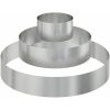 Metallkruka Galvaniserat stål Hållbar Stor Kruka Rund vidaXL ⌀120 cm – miniatyr 2