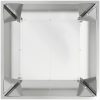 Metallkruka Galvaniserat stål Metallkruka vidaXL 50 x 50 x 15 cm – miniatyr 8