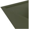 Metallkruka Olivgrön Metall Rektangulär Modern vidaXL 40 x 40 x 15 cm – miniatyr 9