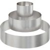 Metallkruka Rostfritt stål Hållbar Blomkruka Cylindrisk vidaXL Större – miniatyr 2