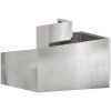 Metallkruka Rostfritt Stål Stor Hållbar Metallkruka Rektangulär vidaXL 60 x 60 x 50 cm – miniatyr 7