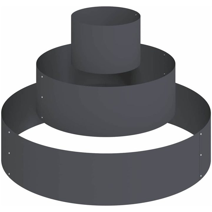 Metallkruka Stål/antracit Stål Hållbar Metallkruka vidaXL Large – bild 2