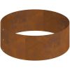metallkruka Weathering steel Hållbar Metallkruka Rund vidaXL Large – miniatyr 6