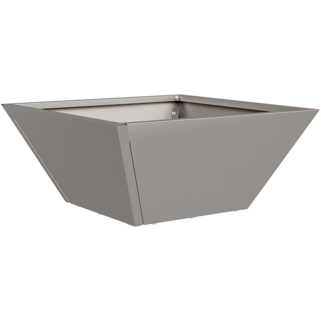 Metallkrukor Väderbeständigt stål vidaXL 35 x 35 x 15 cm – bild 5