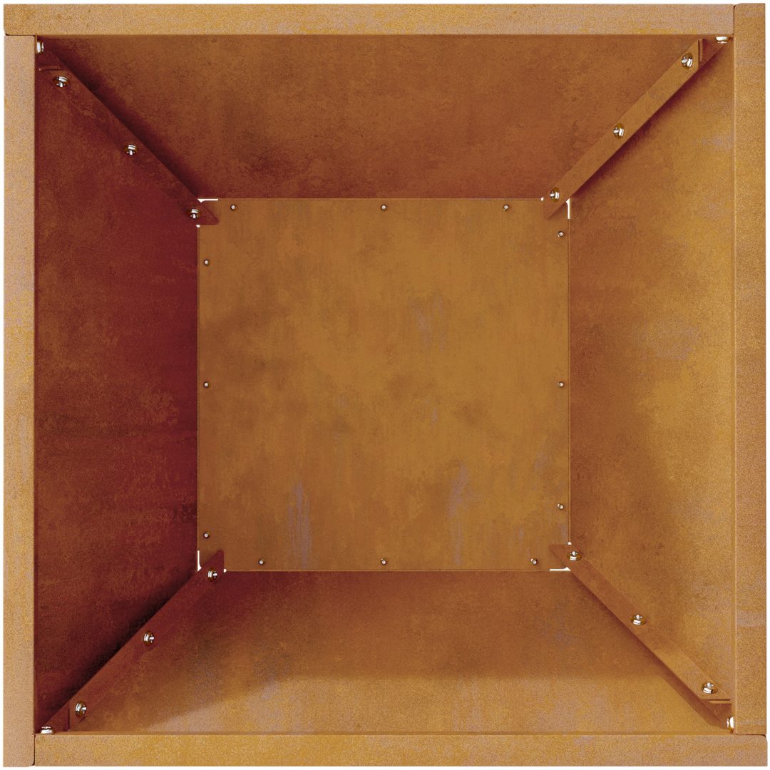 Metallkrukor Väderbeständigt stål vidaXL 35 x 35 x 15 cm – bild 10