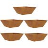 Metallkrukor Weathering steel vidaXL 40 x 40 x 15 cm – miniatyr 2