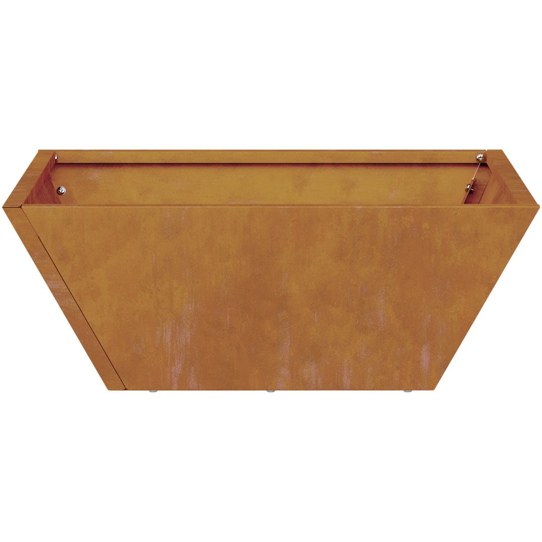 Metallkrukor Weathering steel vidaXL 40 x 40 x 15 cm – bild 8