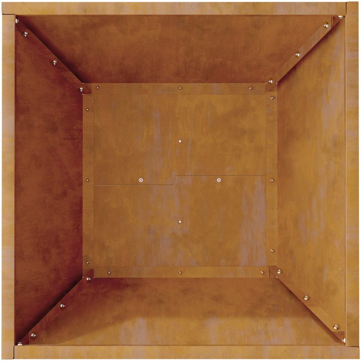 Metallkrukor Weathering steel vidaXL 40 x 40 x 15 cm – bild 10
