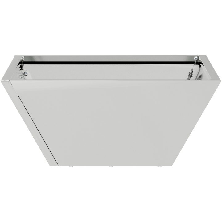 Metallkrukset Galvaniserat stål Dekorativa krukor vidaXL 35 x 35 x 15 cm – bild 7