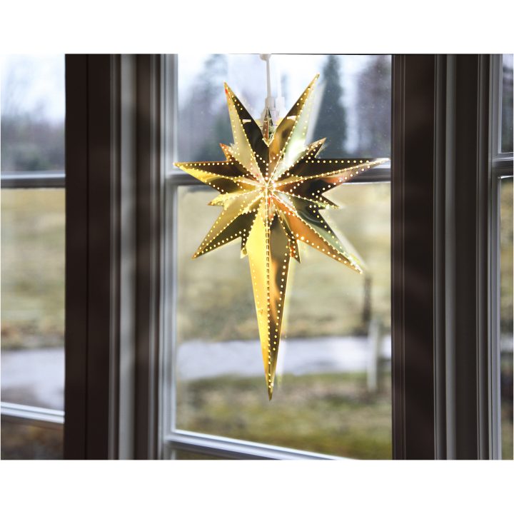 Metallstjärna Betlehem Mässing Star Trading – bild 6