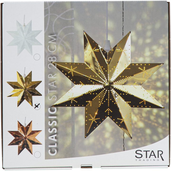 Metallstjärna Classic Mässing Star Trading – bild 12