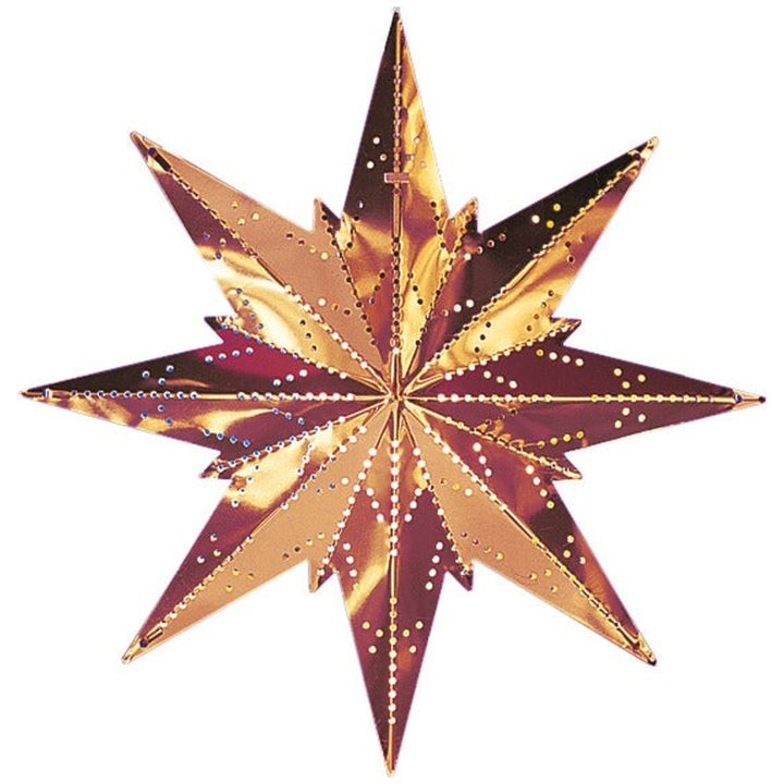 Metallstjärna Mini Koppar Star Trading – bild 7