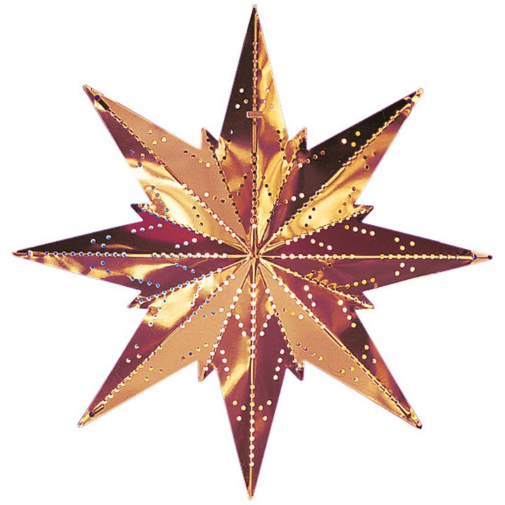 Metallstjärna Mini Koppar Star Trading – bild 6