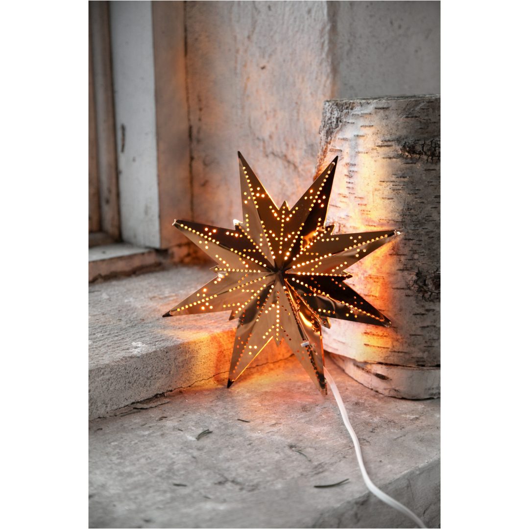 Metallstjärna Mini Koppar Star Trading – bild 5