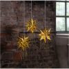 Metallstjärna Mini Luxe Mässing Star Trading – miniatyr 4