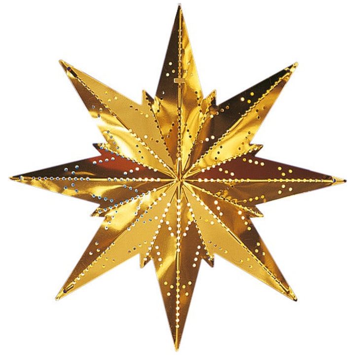 Metallstjärna Mini Mässing Star Trading – bild 8