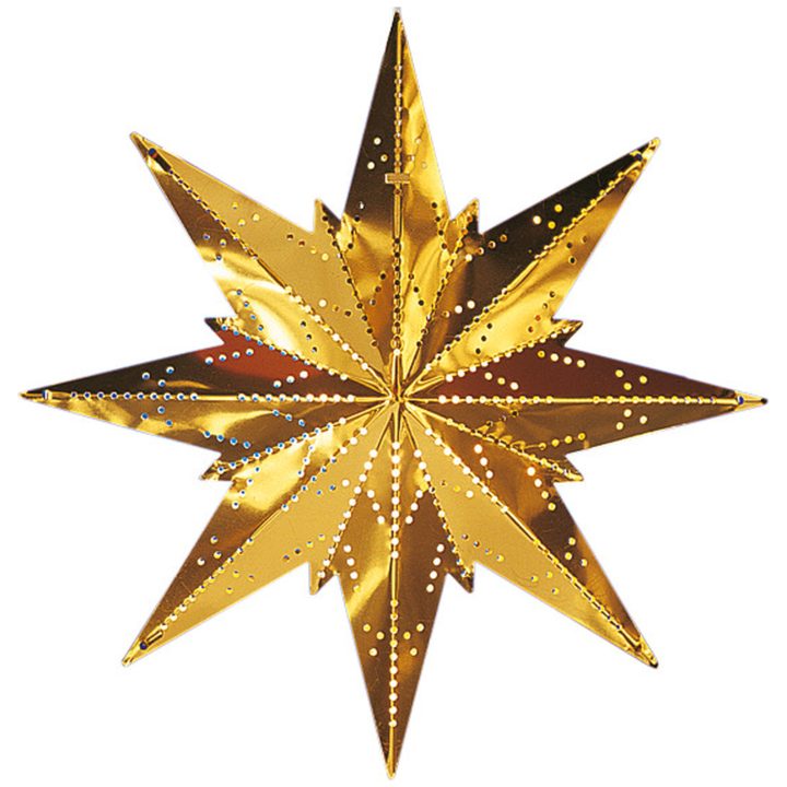 Metallstjärna Mini Mässing Star Trading – bild 5