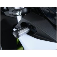 Micro Indicator Adpater Kit Black Kawasaki R&G Racing