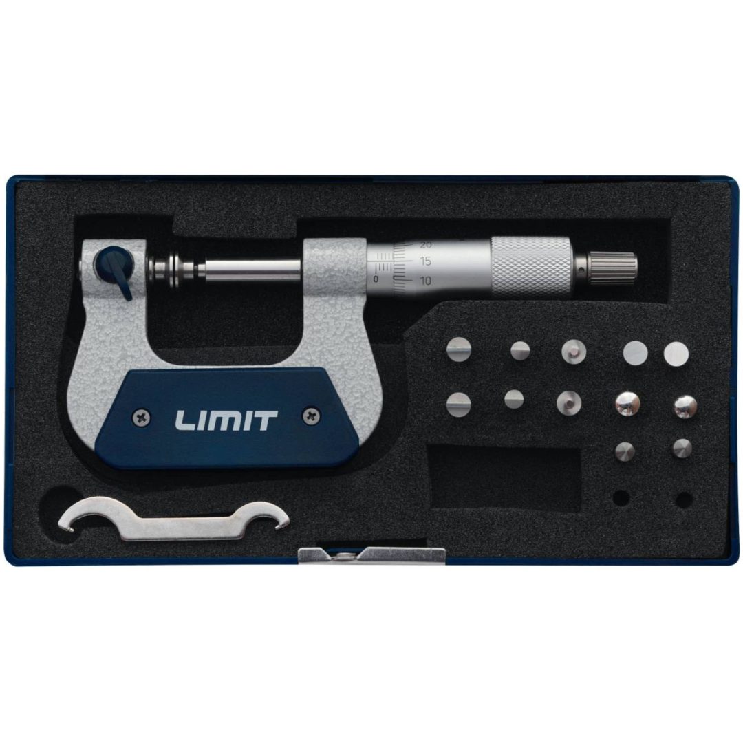 Mikrometer MME 25 / 50 LIMIT MIKROMETER MED 6SPETSAR 0-25MM – bild 3