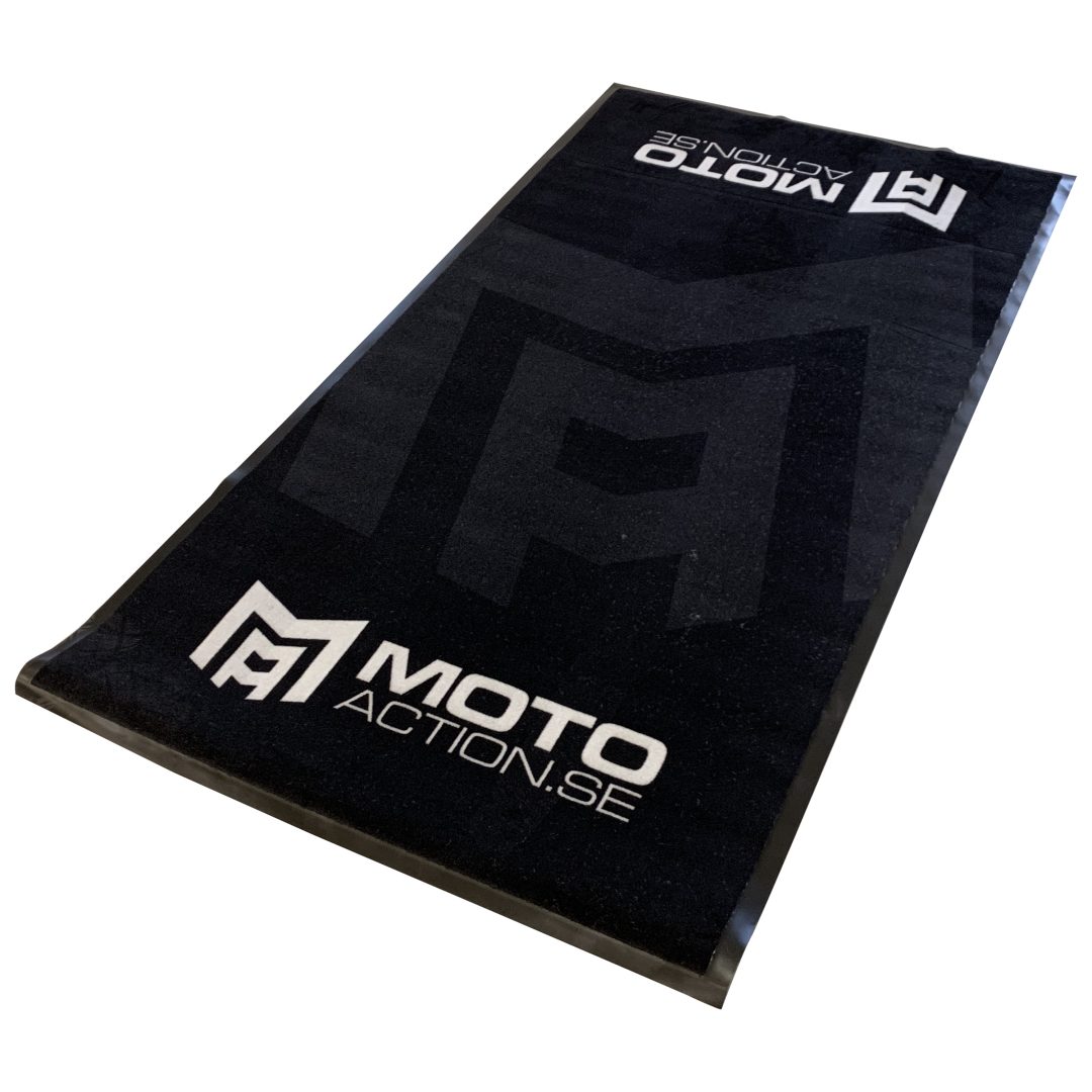 Miljömatta True Premium Svart MotoAction Large (200x100 cm)