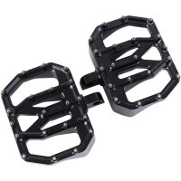 Mini Aggressor Floorboards - Black - Rear
