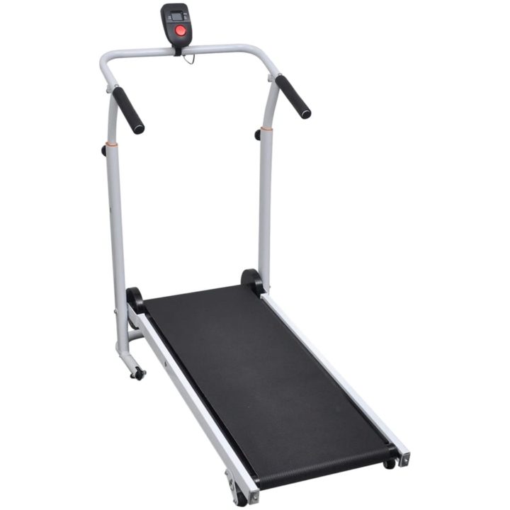 Mini löpband hopfällbart 93 x 36 cm svart vidaXL – bild 2