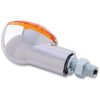 Miniblinkers smart Cateye Glödlampa Krom/Orange HIGHSIDER – miniatyr 2