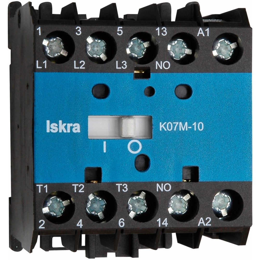 Minikontaktor, Iskra, 24V DC, 1 br. MALMBERGS