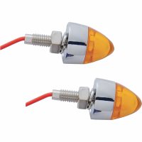 Minimarkeringsljus Bullet Orange/Krom PRO-ONE PERF.MFG.