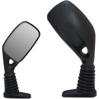 MIRROR PU RECT SHK RSTN