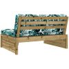 Mittensoffa 120x80 cm impregnerad furu vidaXL – miniatyr 6