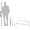 Mittensoffa 120x80 cm impregnerad furu vidaXL – miniatyr 10
