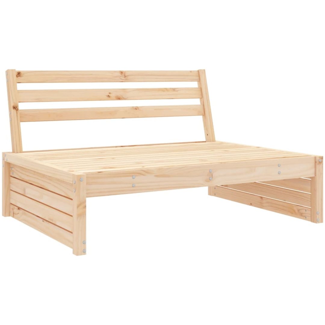Mittensoffa 120x80 cm massiv furu vidaXL – bild 2