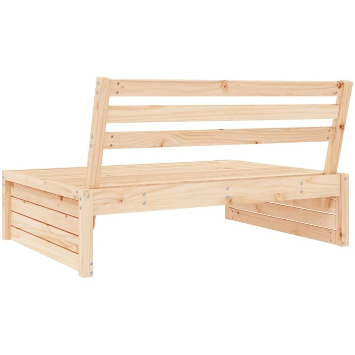 Mittensoffa 120x80 cm massiv furu vidaXL – bild 5
