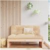 Mittensoffa 120x80 cm massiv furu vidaXL – miniatyr 1