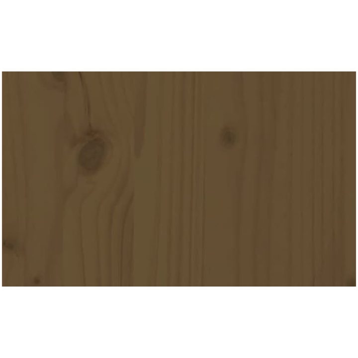 Mittensoffa honungsbrun 120x80 cm massiv furu vidaXL – bild 7