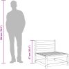 Mittensoffa honungsbrun massiv furu vidaXL – miniatyr 9