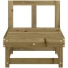 Mittensoffa impregnerad furu vidaXL – miniatyr 3