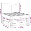 Mittensoffa massivt douglasträ vidaXL – miniatyr 7