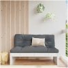 Mittensoffa vit 120x80 cm massiv furu vidaXL – miniatyr 1