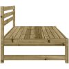 Mittensoffor 2 st 120x80 cm impregnerad furu vidaXL – miniatyr 5