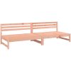 Mittensoffor 2 st 120x80 cm massivt douglasträ vidaXL – miniatyr 2
