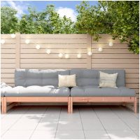 Mittensoffor 2 st 120x80 cm massivt douglasträ vidaXL