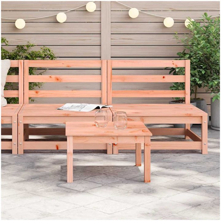 Mittensoffor 2 st 70x70x67 cm massivt douglasträ vidaXL – bild 3